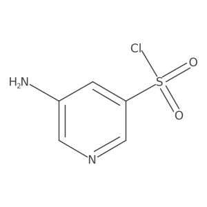 5-Aminopyridine-3-sulfonyl chloride Structure