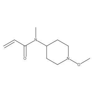 N-(1-Methoxypiperidin-4-yl)-N-methylprop-2-enamide Structure