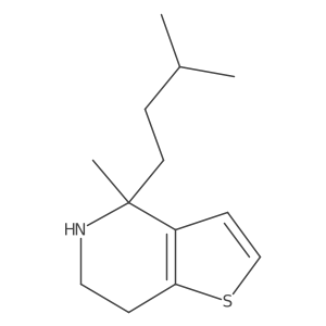 4-methyl-4-(3-methylbutyl)-4H,5H,6H,7H-thieno[3,2-c]pyridine Structure