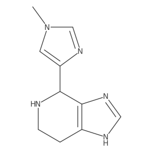4-{3H,4H,5H,6H,7H-imidazo[4,5-c]pyridin-4-yl}-1-methyl-1H-imidazole Structure