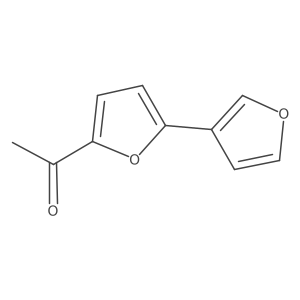 1-[5-(Furan-3-yl)furan-2-yl]ethan-1-one结构式
