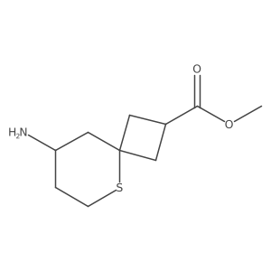 Methyl 8-amino-5-thiaspiro[3.5]nonane-2-carboxylate Structure