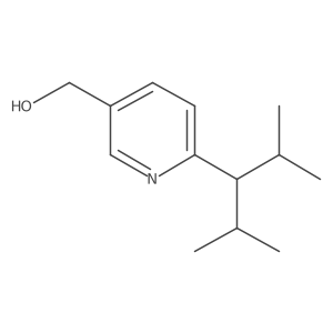 [6-(2,4-Dimethylpentan-3-yl)pyridin-3-yl]methanol结构式