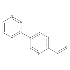 5-(Pyridazin-3-yl)pyridine-2-carbaldehyde Structure