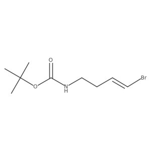 tert-butyl N-[(3E)-4-bromobut-3-en-1-yl]carbamate Structure