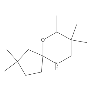 2,2,7,8,8-Pentamethyl-6-oxa-10-azaspiro[4.5]decane Structure