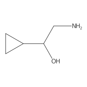 (S)-2-Amino-1-cyclopropylethan-1-ol Structure