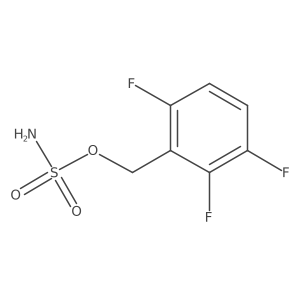 (2,3,6-Trifluorophenyl)methyl sulfamate结构式