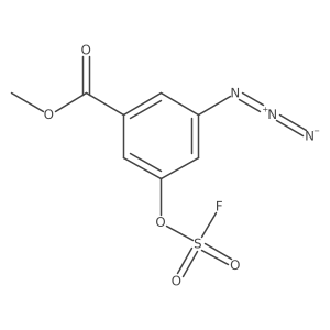 Methyl 3-azido-5-[(fluorosulfonyl)oxy]benzoate结构式