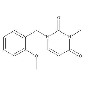 1-[(2-Methoxyphenyl)methyl]-3-methyl-1,2,3,4-tetrahydropyrimidine-2,4-dione结构式