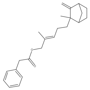beta-Santalyl phenylacetate结构式
