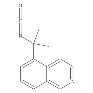 5-(2-Isocyanatopropan-2-yl)isoquinoline Structure