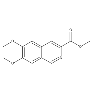 Methyl 6,7-dimethoxyisoquinoline-3-carboxylate结构式