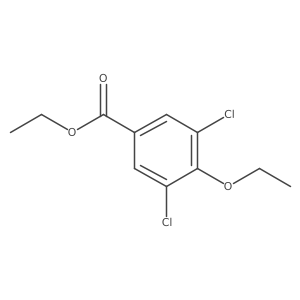 Ethyl 3,5-dichloro-4-ethoxybenzoate Structure