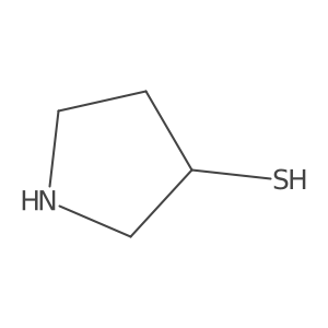 (R)-Pyrrolidine-3-thiol Structure