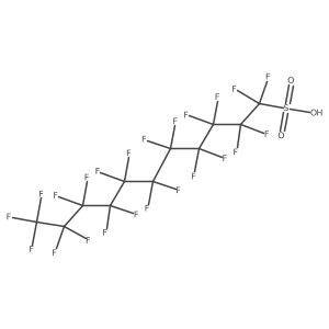 Perfluoroundecanesulfonic acid Structure