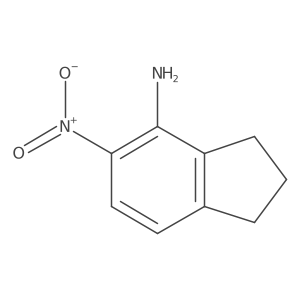 4-Amino-5-nitroindane Structure