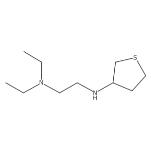 Diethyl({2-[(thiolan-3-yl)amino]ethyl})amine Structure