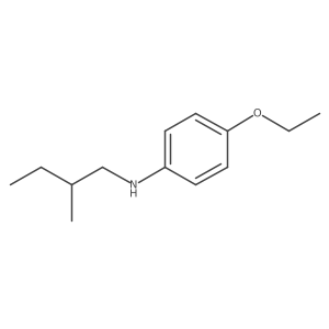 4-ethoxy-N-(2-methylbutyl)aniline Structure