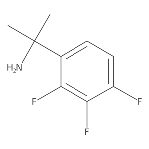 2-(2,3,4-Trifluorophenyl)propan-2-amine结构式