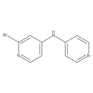 2-Bromo-N-(pyridin-4-YL)pyridin-4-amine结构式
