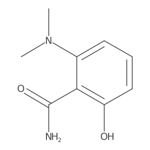 2-(Dimethylamino)-6-hydroxybenzamide结构式
