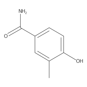 4-Hydroxy-3-methylbenzamide Structure