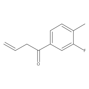 1-(3-Fluoro-4-methylphenyl)-3-buten-1-one结构式