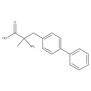 3-([1,1'-Biphenyl]-4-yl)-2-amino-2-methylpropanoic acid Structure