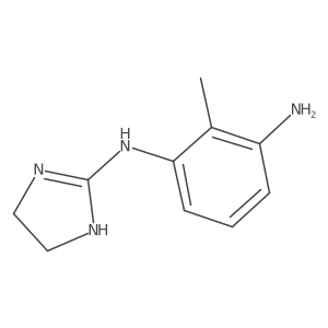 N1-(Imidazolidin-2-ylidene)-2-methylbenzene-1,3-diamine结构式