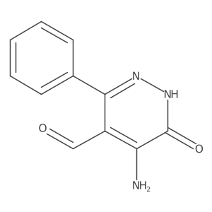 5-Amino-6-oxo-3-phenyl-1,6-dihydropyridazine-4-carbaldehyde Structure