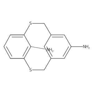 Stereoisomer of 3,11-dithiatricyclo[11.3.1.15,9]octadeca-1(17),5,7,9(18),13,15-hexaene-7,15-diamine结构式