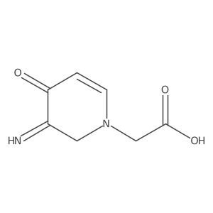 2-(3-Imino-4-oxo-1,2,3,4-tetrahydropyridin-1-YL)aceticacid Structure