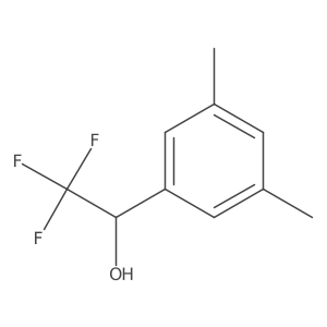 (S)-1-(3,5-Dimethylphenyl)-2,2,2-trifluoroethan-1-ol Structure