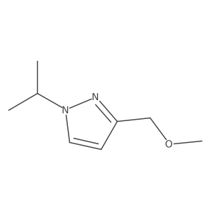 1-isopropyl-3-(methoxymethyl)-1H-pyrazole Structure
