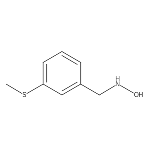 N-{[3-(methylsulfanyl)phenyl]methyl}hydroxylamine Structure