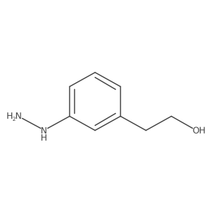 2-(3-Hydrazinophenyl)ethanol结构式