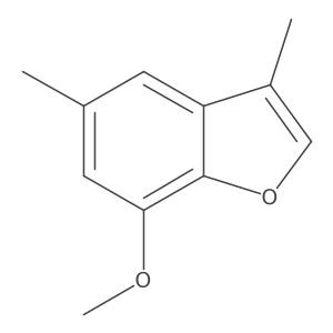 7-Methoxy-3,5-dimethyl-1-benzofuran Structure