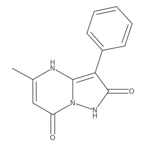 5-methyl-3-phenylpyrazolo[1,5-a]pyrimidine-2,7(1H,4H)-dione结构式