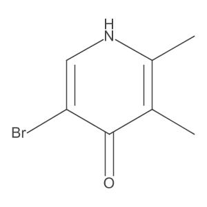 5-Bromo-2,3-dimethylpyridin-4-ol Structure