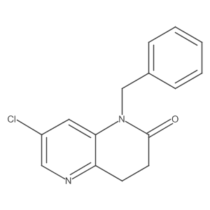 1-Benzyl-7-chloro-3,4-dihydro-1,5-naphthyridin-2(1h)-one结构式