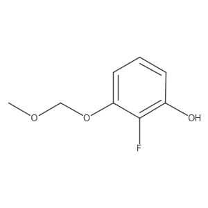 2-Fluoro-3-(methoxymethoxy)phenol结构式