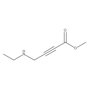 Methyl 4-(ethylamino)but-2-ynoate Structure