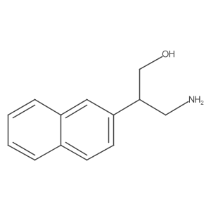 3-Amino-2-(naphthalen-2-yl)propan-1-ol结构式