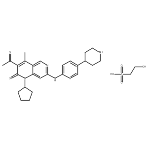 Dalpiciclib isethionate结构式