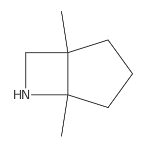 1,5-Dimethyl-6-azabicyclo[3.2.0]heptane结构式