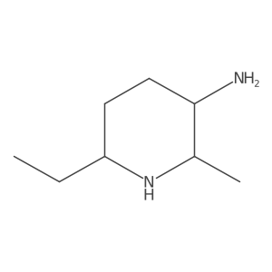 6-Ethyl-2-methylpiperidin-3-amine结构式