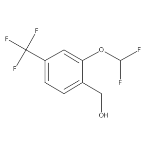 2-Difluoromethoxy-4-(trifluoromethyl)benzyl alcohol Structure