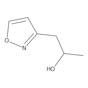 (2S)-1-(1,2-oxazol-3-yl)propan-2-ol结构式