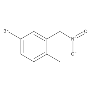 4-Bromo-1-methyl-2-(nitromethyl)benzene结构式